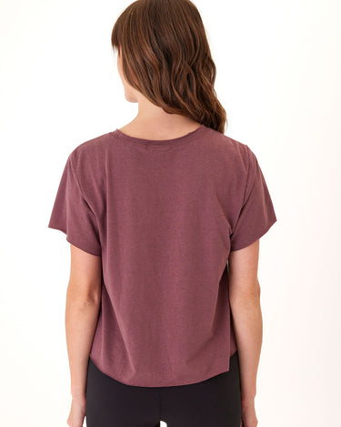 Maggie Triblend Tee Womens Tops Short Threads 4 Thought 