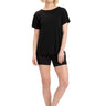 Nia Side Ruched Jersey Tee Womens Tops Short Threads 4 Thought 