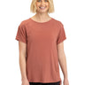 Nia Side Ruched Jersey Tee Womens Tops Short Threads 4 Thought 