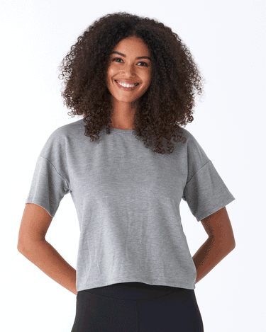 Shana Modal Terry Tee Womens Tops Short Tee Threads 4 Thought 