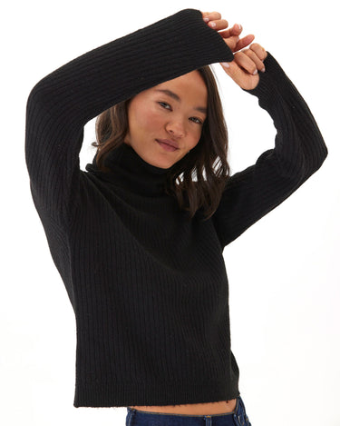 Toki Rib Turtleneck Womens Outerwear Sweater Threads 4 Thought 