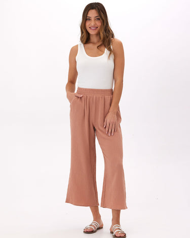 Ivanna Gauze Wide Leg Pant Womens Bottoms Pants Threads 4 Thought 