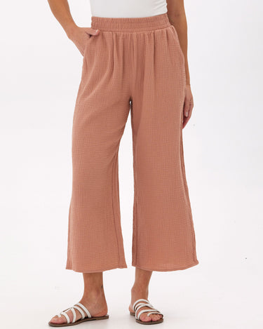 Ivanna Gauze Wide Leg Pant Womens Bottoms Pants Threads 4 Thought 