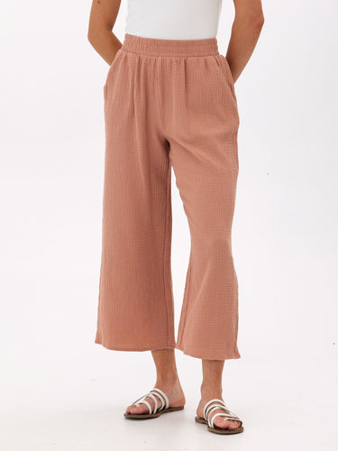 Ivanna Gauze Wide Leg Pant Womens Bottoms Pants Threads 4 Thought 