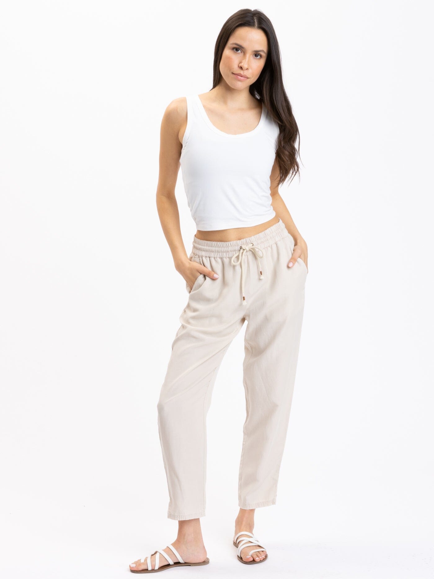 Linen And Things  Dusty Blush Linen Pant Set – eNVious Threads