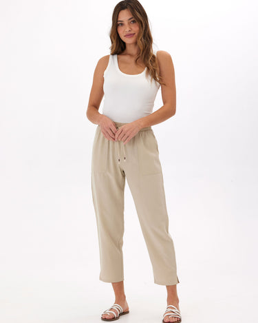 Winnie Breezy Linen Pant 25" Womens Bottoms Pants Threads 4 Thought 