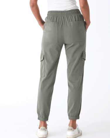 Delilah Stretch Twill Cargo Jogger 27" Womens Bottoms Pants Threads 4 Thought 