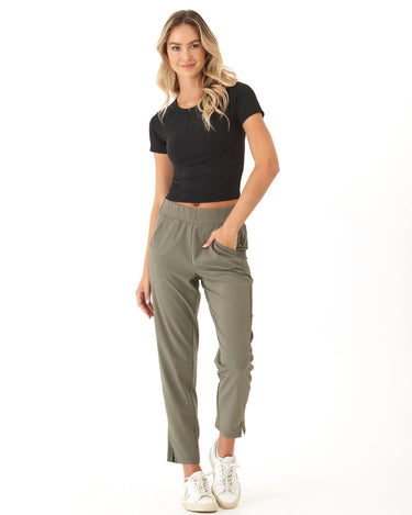 Leticia Performance Rib Mix Pant Womens Bottoms Pants Threads 4 Thought 