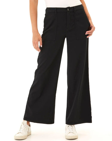 Pamela Stretch Twill Wide Leg Pant Womens Bottoms Pants Threads 4 Thought 