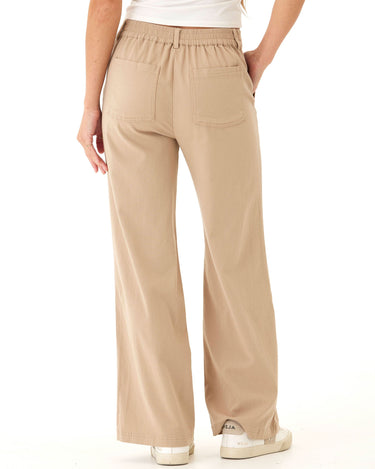 Pamela Stretch Twill Wide Leg Pant Womens Bottoms Pants Threads 4 Thought 