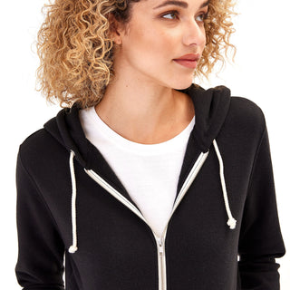 Triblend Zip Hoodie Womens Outerwear Sweatshirt Threads 4 Thought 