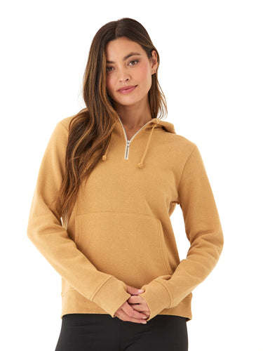 Sinead 1/4 Zip Triblend Fleece Hoodie