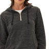 Sinead 1/4 Zip Triblend Fleece Hoodie Womens Outerwear Sweatshirt Threads 4 Thought 