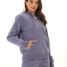 Sinead 1/4 Zip Triblend Fleece Hoodie Womens Outerwear Sweatshirt Threads 4 Thought 