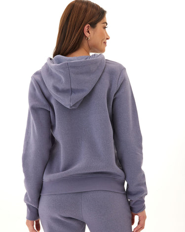 Sinead 1/4 Zip Triblend Fleece Hoodie Womens Outerwear Sweatshirt Threads 4 Thought 