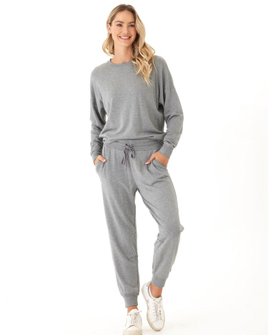 Connie Feather Fleece Jogger Womens Bottoms Sweatpants Threads 4 Thought 