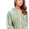 Venetia Crop Hoodie Womens Outerwear Sweatshirt Threads 4 Thought 