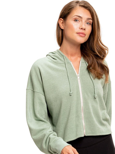 Venetia Crop Hoodie Womens Outerwear Sweatshirt Threads 4 Thought 