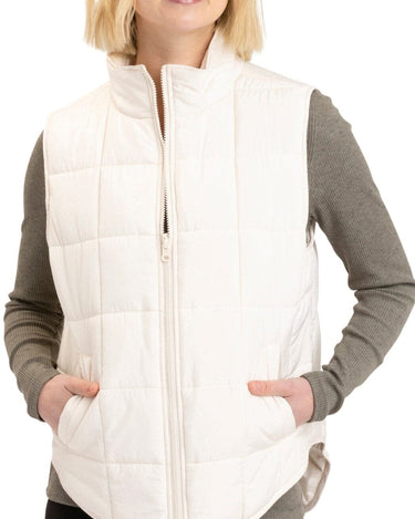 Aubri Packable Puffer Vest Womens Outerwear Jacket Threads 4 Thought 