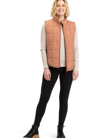 Aubri Packable Puffer Vest Womens Outerwear Jacket Threads 4 Thought 