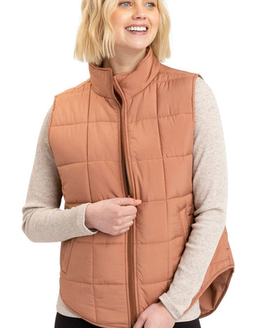 Aubri Packable Puffer Vest Womens Outerwear Jacket Threads 4 Thought 