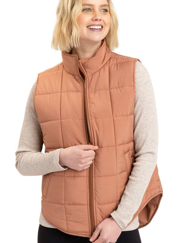 Aubri Packable Puffer Vest Womens Outerwear Jacket Threads 4 Thought 