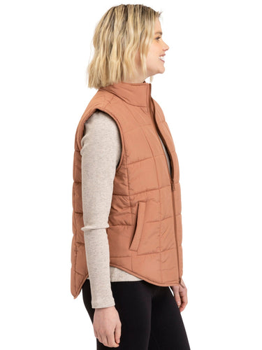 Aubri Packable Puffer Vest Womens Outerwear Jacket Threads 4 Thought 