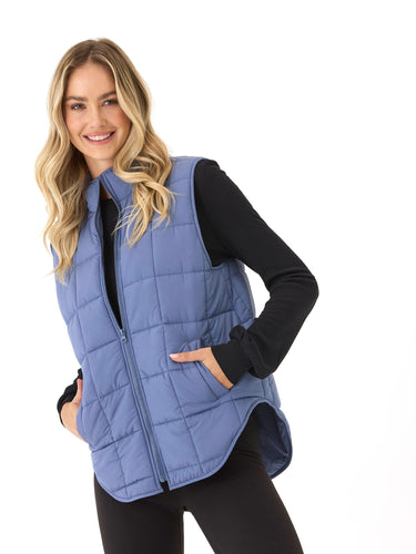 Aubri Packable Puffer Vest Womens Outerwear Jacket Threads 4 Thought 