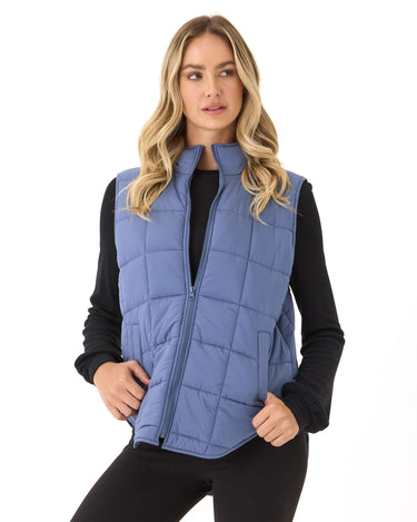 Aubri Packable Puffer Vest Womens Outerwear Jacket Threads 4 Thought 