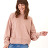 Naia Metallic Dot Pullover Womens Outerwear Sweatshirt Threads 4 Thought 