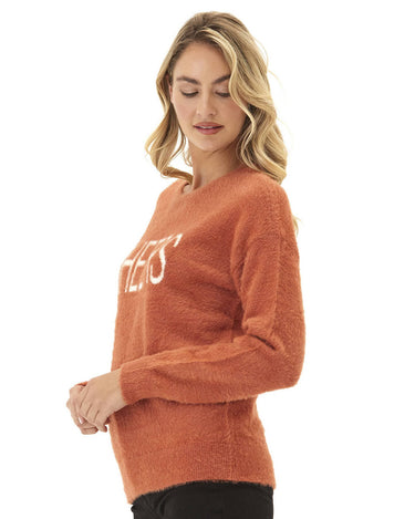 Fuzzy Knit Cheers Graphic Pullover Threads 4 Thought 