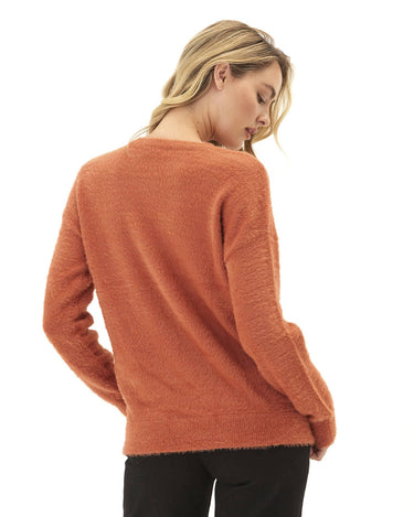 Fuzzy Knit Cheers Graphic Pullover Threads 4 Thought 