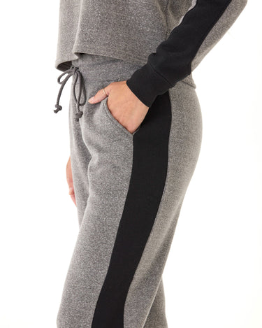 Sloane Triblend Fleece Colorblock Jogger Womens Bottoms Sweatpants Threads 4 Thought 