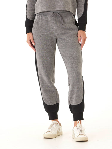 Sloane Triblend Fleece Colorblock Jogger Womens Bottoms Sweatpants Threads 4 Thought 