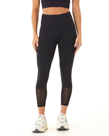 Katalina High Rise Performance Mesh Panel 7/8 Legging Womens Bottoms Leggings Threads 4 Thought 