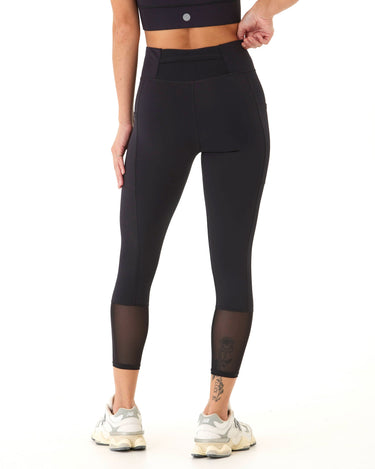 Katalina High Rise Performance Mesh Panel 7/8 Legging Womens Bottoms Leggings Threads 4 Thought 