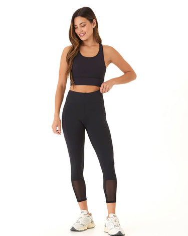 Katalina High Rise Performance Mesh Panel 7/8 Legging Womens Bottoms Leggings Threads 4 Thought 