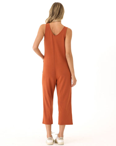 Rainey Modal Terry Patch Pocket Jumpsuit Womens Rompers Threads 4 Thought 