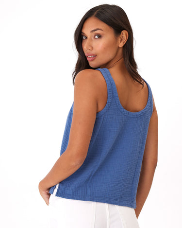 Syrena Gauze Tank Womens Tops Tanks Threads 4 Thought 