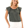 Henrietta Linen Top Womens Tops Short Threads 4 Thought 