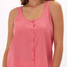 Vanda Breezy Linen Button Up Tank Womens Tops Tanks Threads 4 Thought 