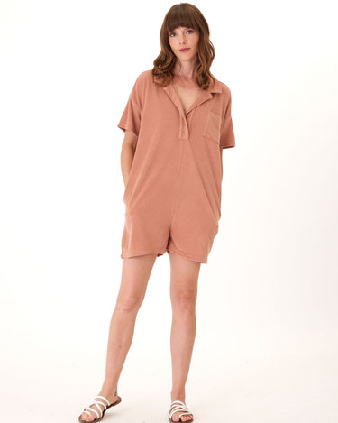 Jacira Terry Pocket Romper Womens Rompers Threads 4 Thought 