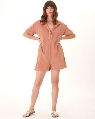 Jacira Terry Pocket Romper Womens Rompers Threads 4 Thought 