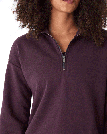 Constance Triblend 1/2-Zip Pullover Threads 4 Thought 