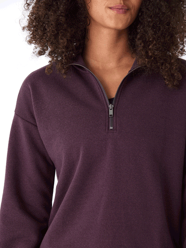 Constance Triblend 1/2-Zip Pullover Threads 4 Thought 