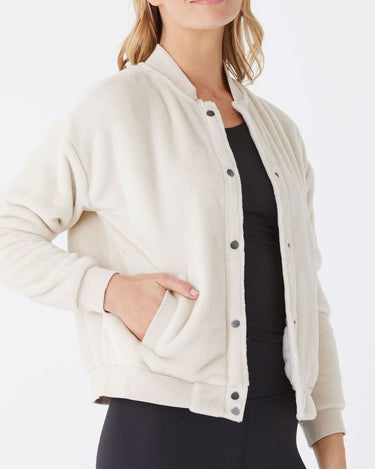 Lynette Sherpa Bomber Jacket Threads 4 Thought 