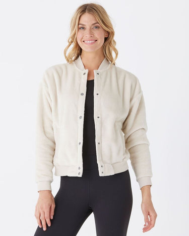 Lynette Sherpa Bomber Jacket Threads 4 Thought 