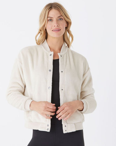 Lynette Sherpa Bomber Jacket Threads 4 Thought 