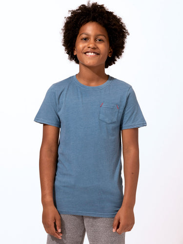 Boy's Mineral Wash Pocket Tee Boys Tops Tshirt Threads 4 Thought 