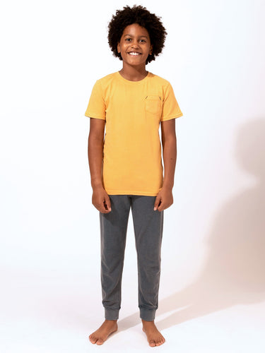 Boy's Mineral Wash Pocket Tee Boys Tops Tshirt Threads 4 Thought 